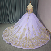 Ball Gown Quinceanera Dress Lace-Up Beaded Birthday Party Sweet 16 Dress